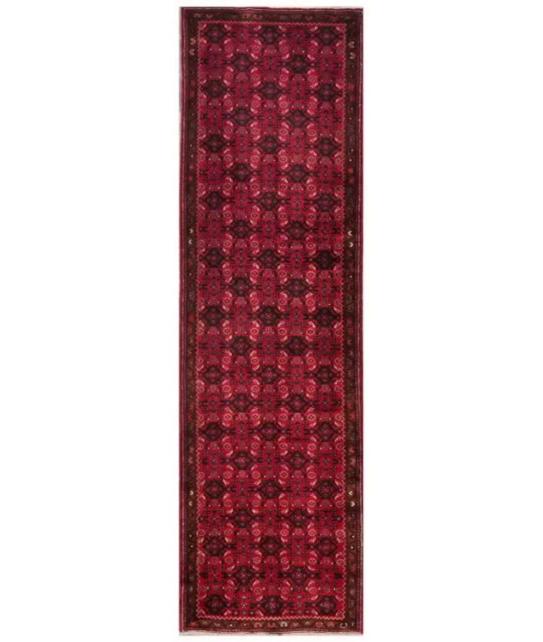 Red Persian Oriental Rug [X'X" x X'X"] Hand-Knotted