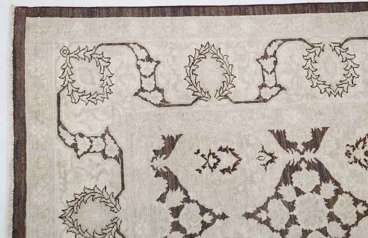Afghan Serenity Rug 8' 11" x 11' 8" Hand-Knotted | No. AT57234