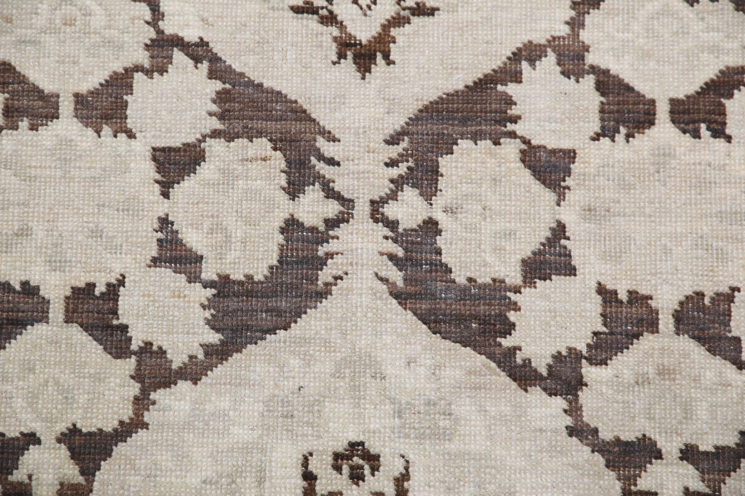 Afghan Serenity Rug 8' 11" x 11' 8" Hand-Knotted | No. AT57234