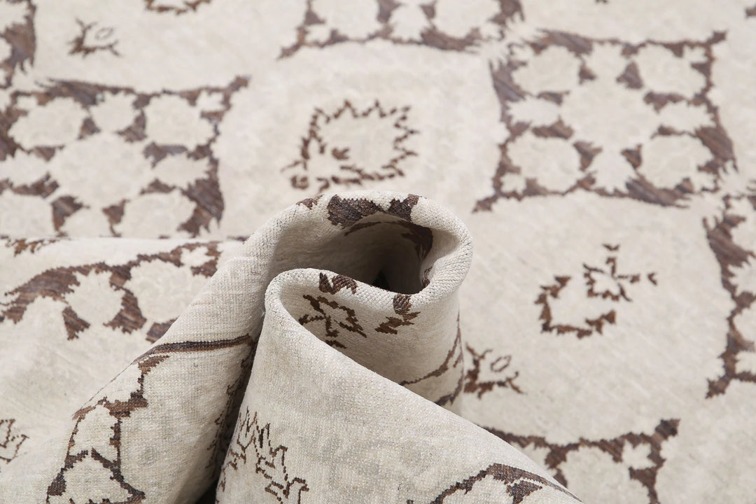 Afghan Serenity Rug 8' 11" x 11' 8" Hand-Knotted | No. AT57234