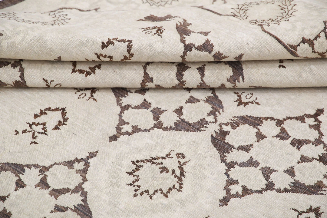 Afghan Serenity Rug 8' 11" x 11' 8" Hand-Knotted | No. AT57234