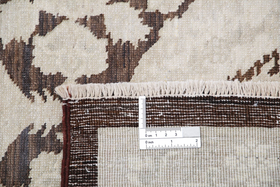 Afghan Serenity Rug 8' 11" x 11' 8" Hand-Knotted | No. AT57234