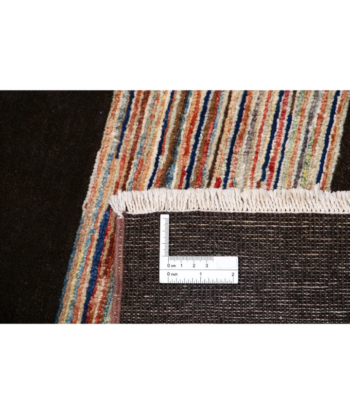Afghan Modcar Rug 8' 10" x 11' 10" Hand-Knotted | No. AT57353