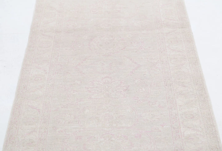 Afghan Serenity Runner Rug 2' 8" x 8' 3" Hand-Knotted | No. AT57496