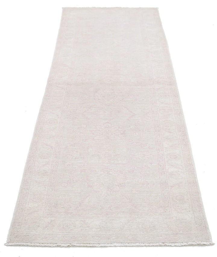 Afghan Serenity Runner Rug 2' 8" x 8' 3" Hand-Knotted | No. AT57496