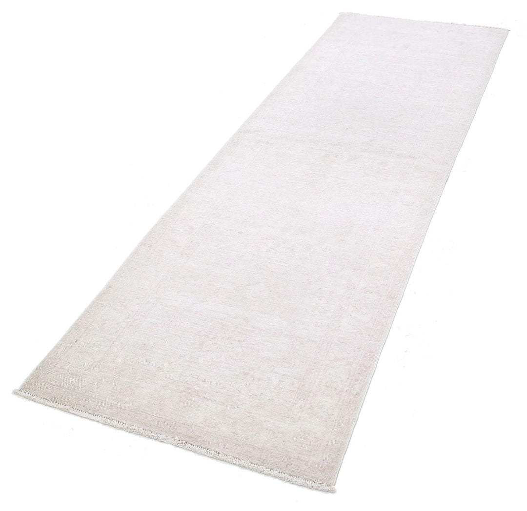 Afghan Serenity Runner Rug 2' 8" x 8' 3" Hand-Knotted | No. AT57496