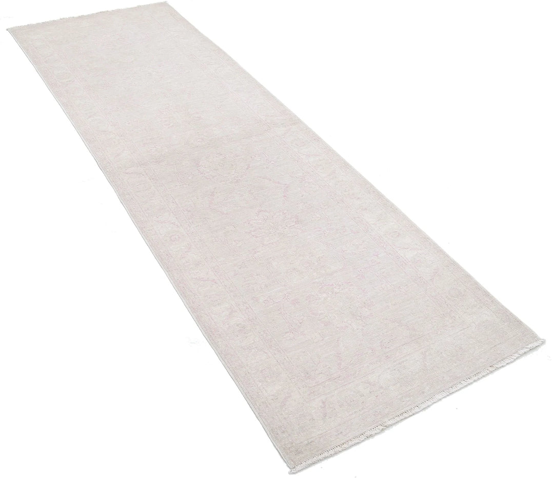 Afghan Serenity Runner Rug 2' 8" x 8' 3" Hand-Knotted | No. AT57496