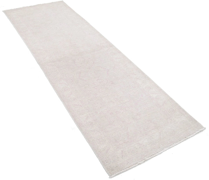 Afghan Serenity Runner Rug 2' 8" x 8' 3" Hand-Knotted | No. AT57496