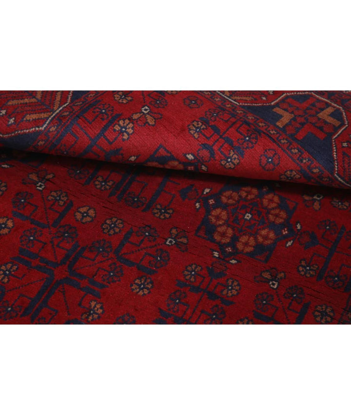 Afghan Khal Muhammadi Rug 4' 2" x 6' 4" Hand-Knotted | No. AT57646