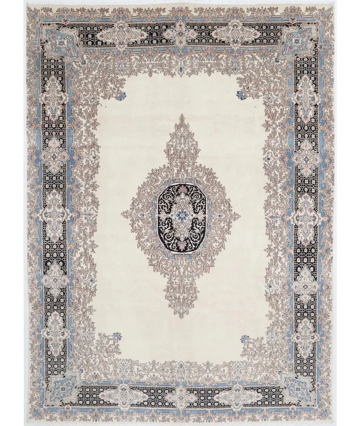 Persian Kerman Rug 9' 11" x 13' 8" Hand-Knotted | No. AT57656
