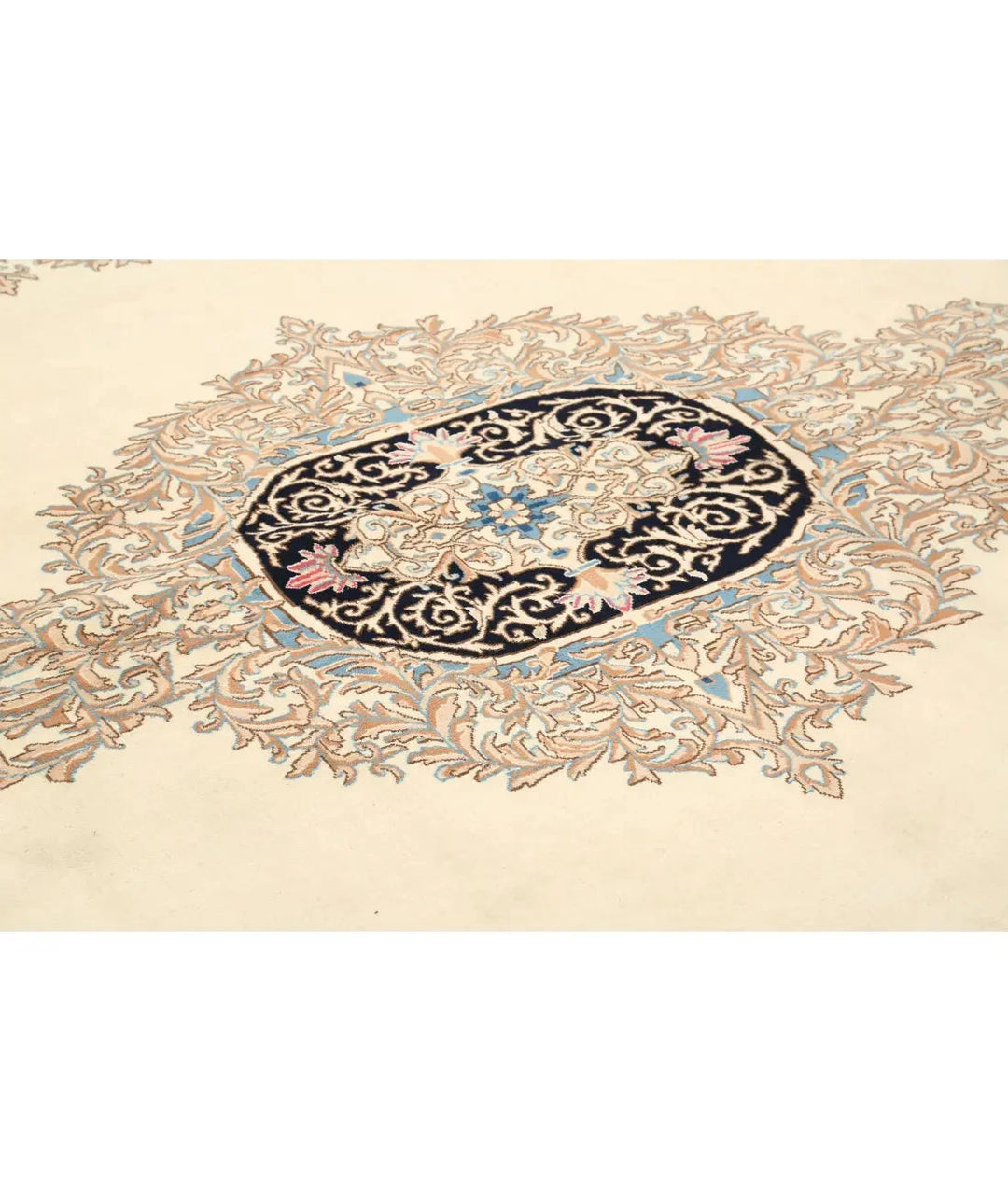 Persian Kerman Rug 9' 11" x 13' 8" Hand-Knotted | No. AT57656