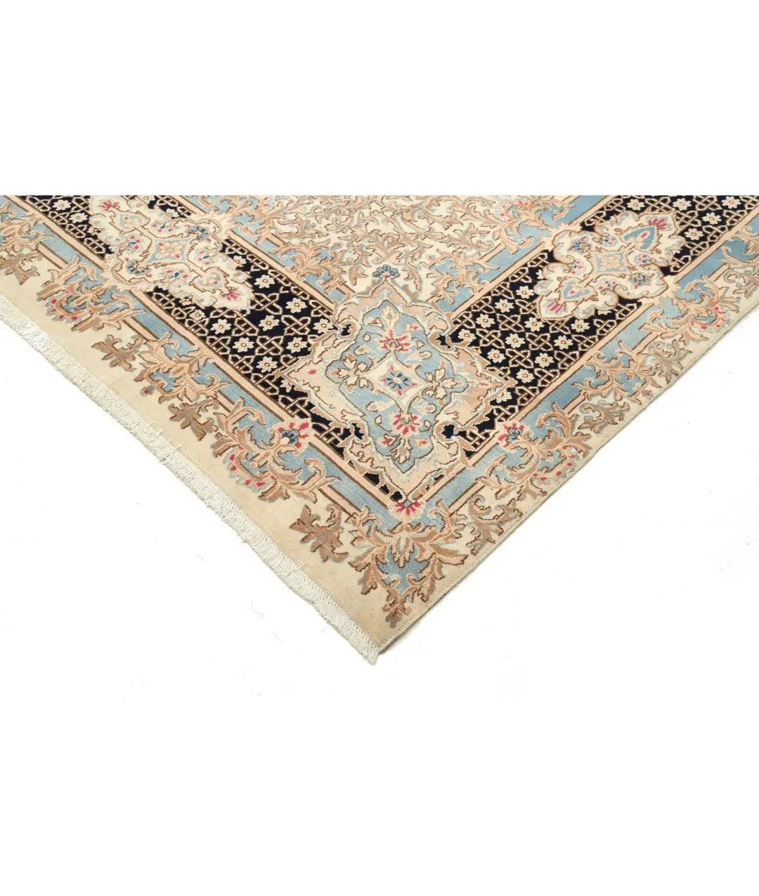 Persian Kerman Rug 9' 11" x 13' 8" Hand-Knotted | No. AT57656