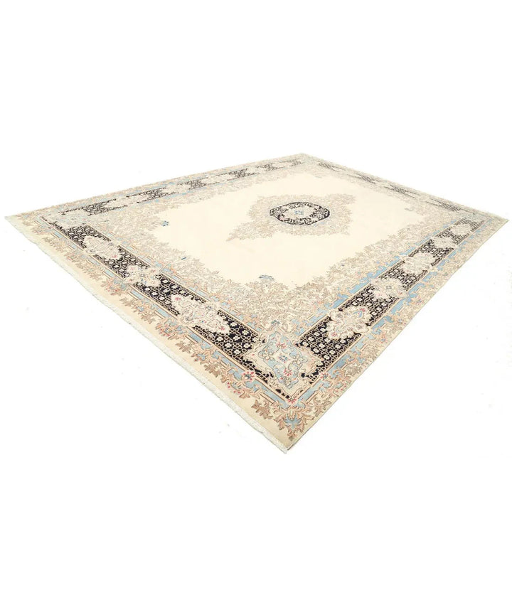 Persian Kerman Rug 9' 11" x 13' 8" Hand-Knotted | No. AT57656