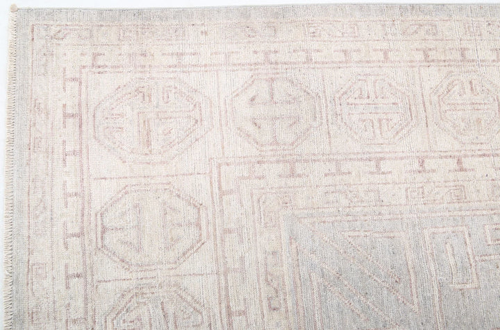 Afghan Khotan Rug 8' 1" x 9' 10" Hand-Knotted | No. AT57711