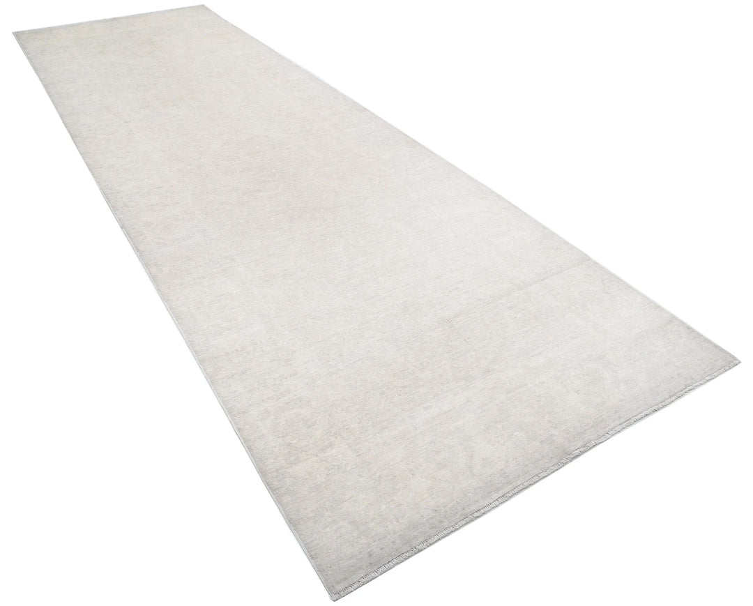 Afghan Tabriz Rug 4' 9" x 14' 8" Hand-Knotted | No. AT57923