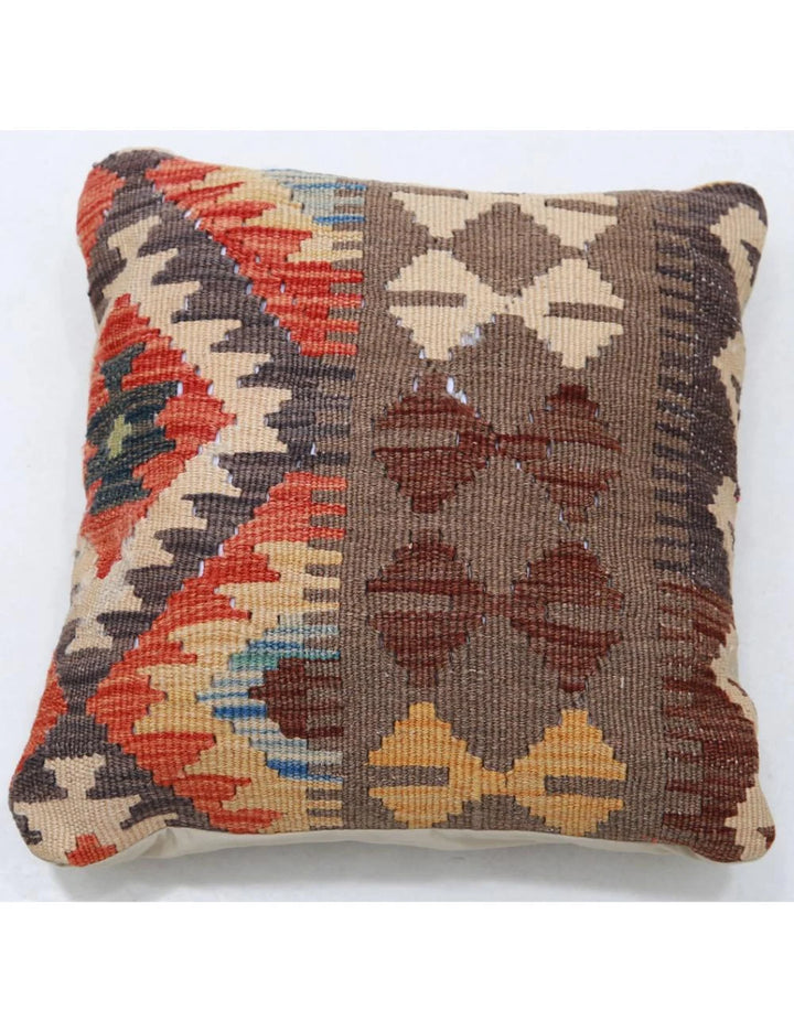 Multicolor Afghan Tribal Rug [SIZE] Flat-Weave