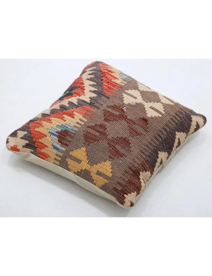 Multicolor Afghan Tribal Rug [SIZE] Flat-Weave view