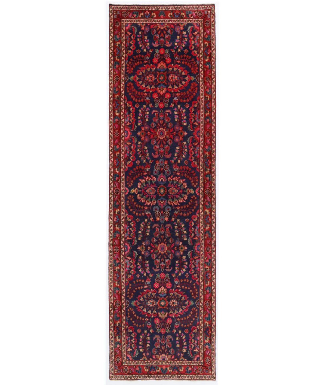 Blue Persian Oriental Rug [SIZE] Hand-Knotted