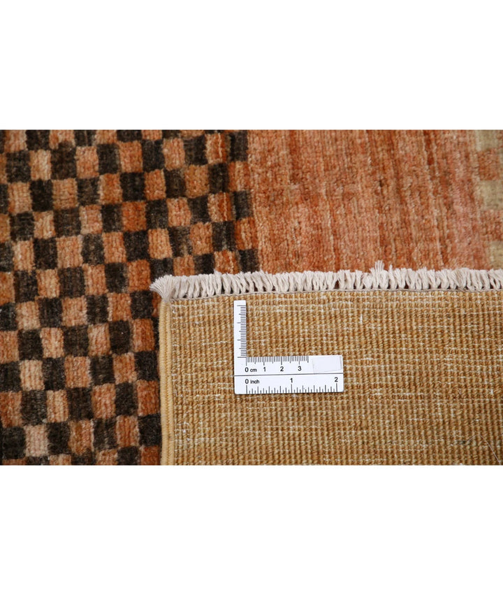 Afghan Modcar Rug 4' 9" x 6' 4" Hand-Knotted | No. AT58158