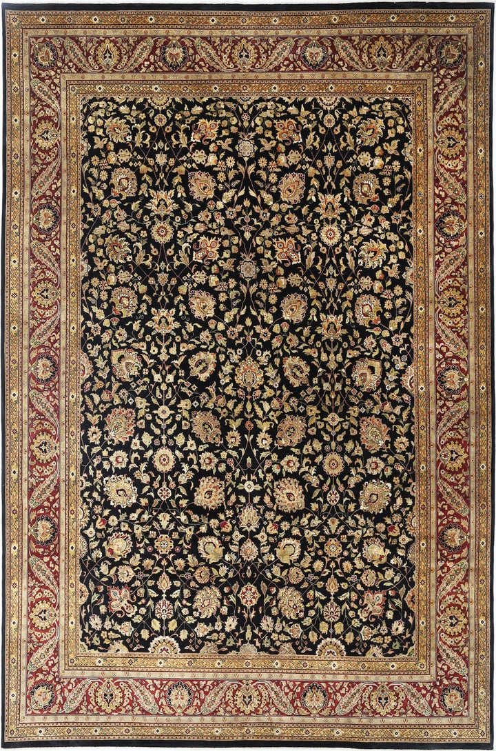 Indian Ziegler Rug 11' 9" x 17' 11" Hand-Knotted | No. AT58174