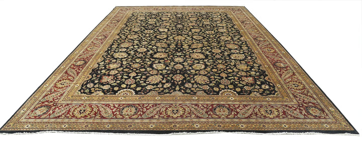 Indian Ziegler Rug 11' 9" x 17' 11" Hand-Knotted | No. AT58174