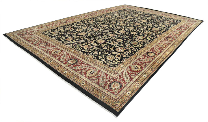 Indian Ziegler Rug 11' 9" x 17' 11" Hand-Knotted | No. AT58174
