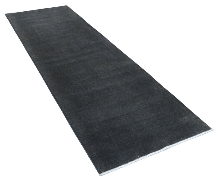 Afghan Overdye Rug 3' 0" x 9' 7" Hand-Knotted | No. AT58264