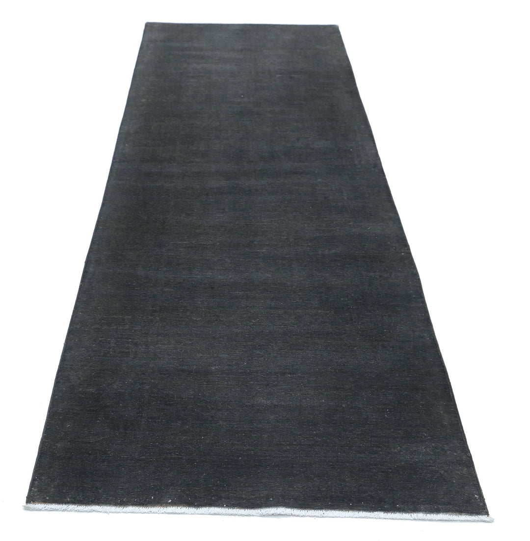 Afghan Overdye Rug 3' 0" x 9' 7" Hand-Knotted | No. AT58264