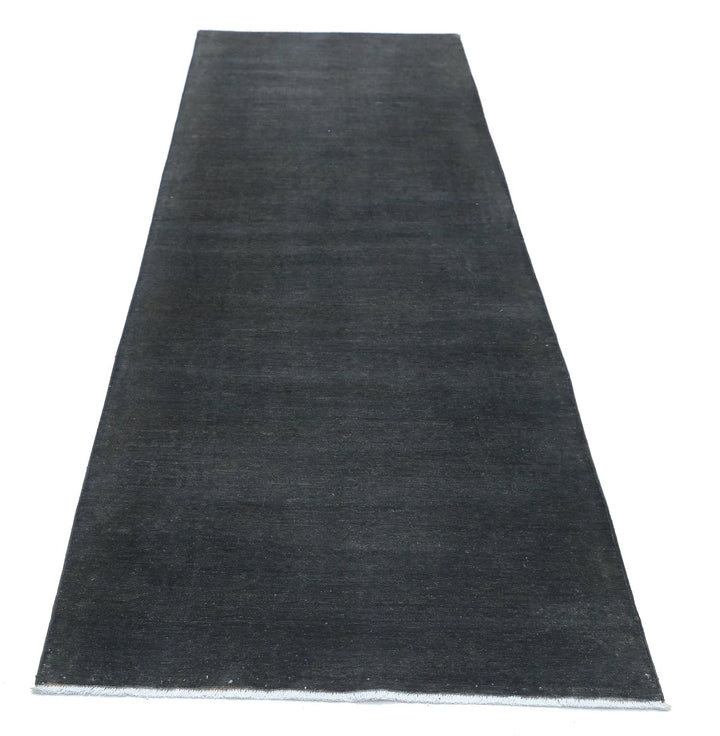 Afghan Overdye Rug 3' 0" x 9' 7" Hand-Knotted | No. AT58264