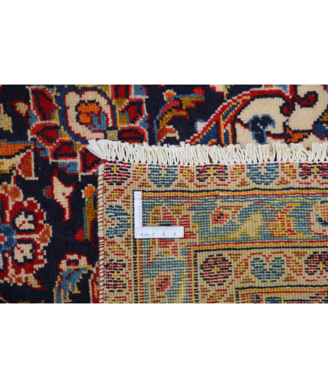 Persian Kashan Rug 9' 6" x 14' 6" Hand-Knotted | No. AT58373
