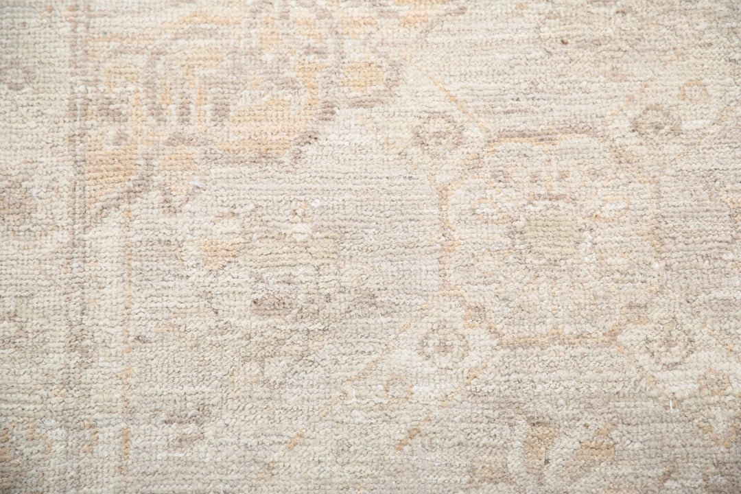 Afghan Tabriz Rug 6' 0" x 11' 6" Hand-Knotted | No. AT58491