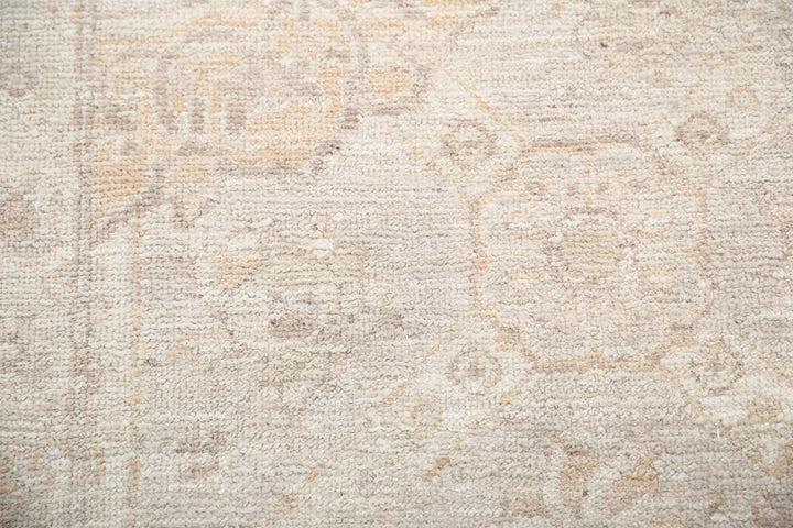 Afghan Tabriz Rug 6' 0" x 11' 6" Hand-Knotted | No. AT58491