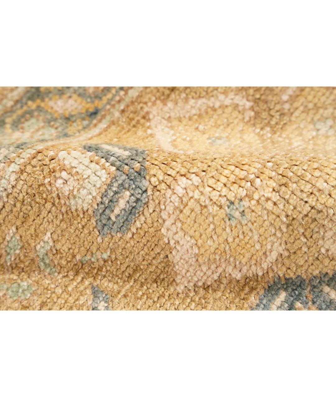 Turkish Vintage Taspinar Rug 6' 5" x 11' 8" Hand-Knotted | No. AT58514