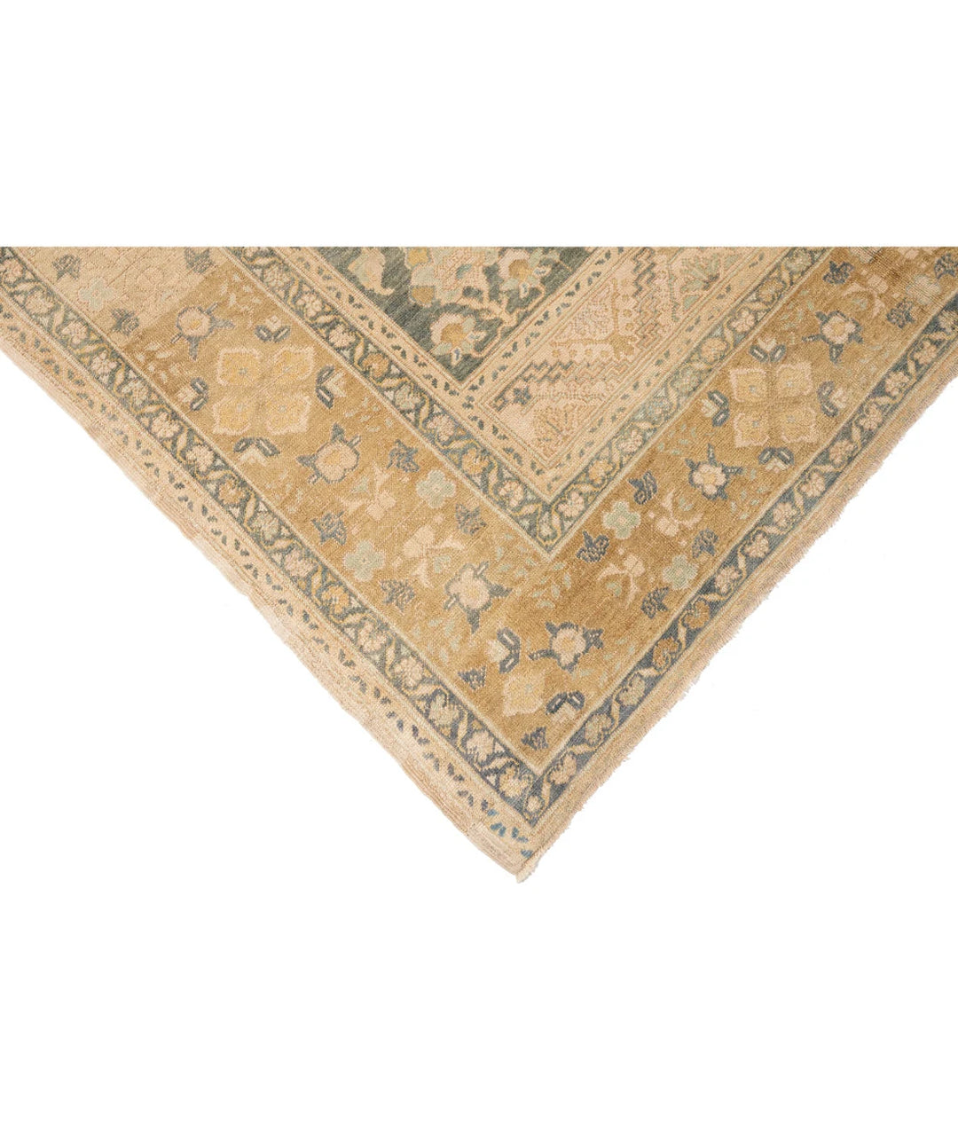 Turkish Vintage Taspinar Rug 6' 5" x 11' 8" Hand-Knotted | No. AT58514