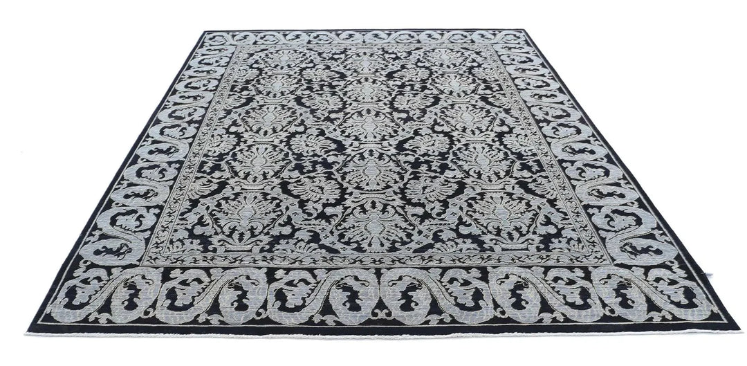 Afghan Ziegler Farhan Rug 8' 0" x 9' 11" Hand-Knotted | No. AT58572
