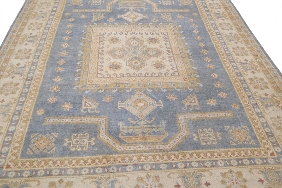 Afghan Ziegler Rug 7' 11" x 9' 9" Hand-Knotted | No. AT58774