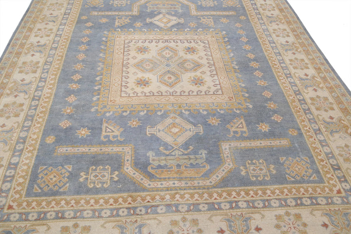 Afghan Ziegler Rug 7' 11" x 9' 9" Hand-Knotted | No. AT58774