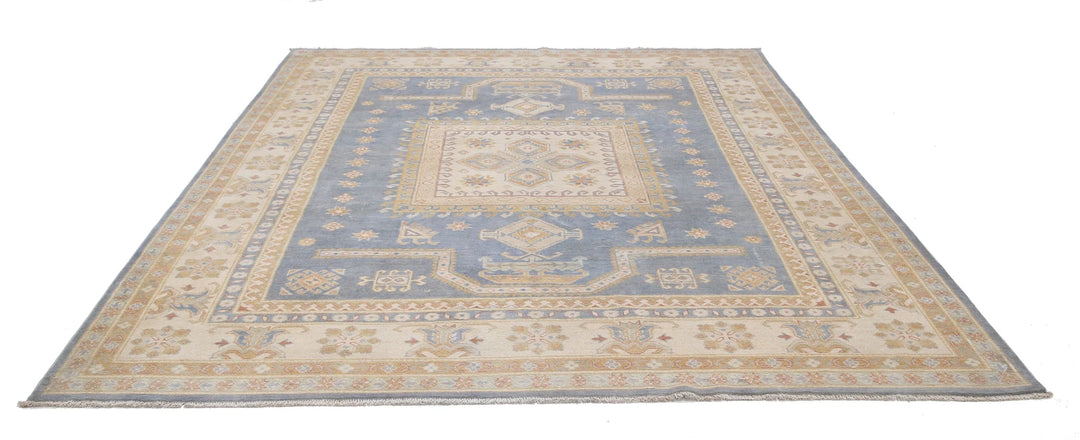 Afghan Ziegler Rug 7' 11" x 9' 9" Hand-Knotted | No. AT58774