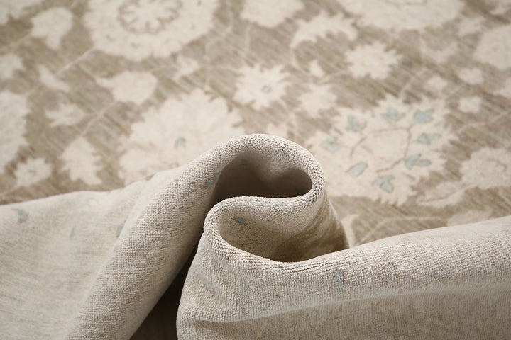 Afghan Serenity Rug 9' 7" x 9' 7" Hand-Knotted | No. AT58796