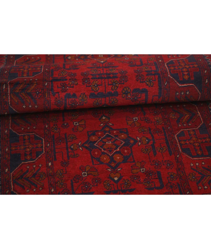 Afghan Khal Muhammadi Runner 2' 7" x 9' 7" Hand-Knotted | No. AT58902