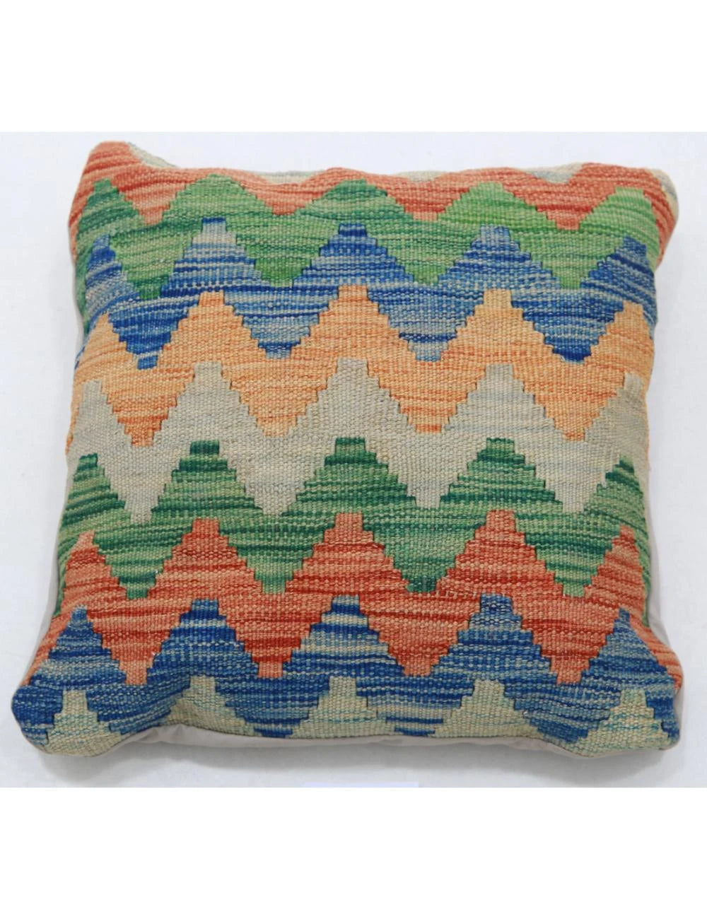 Multicolor Afghan Tribal Rug [SIZE] Flat-Weave