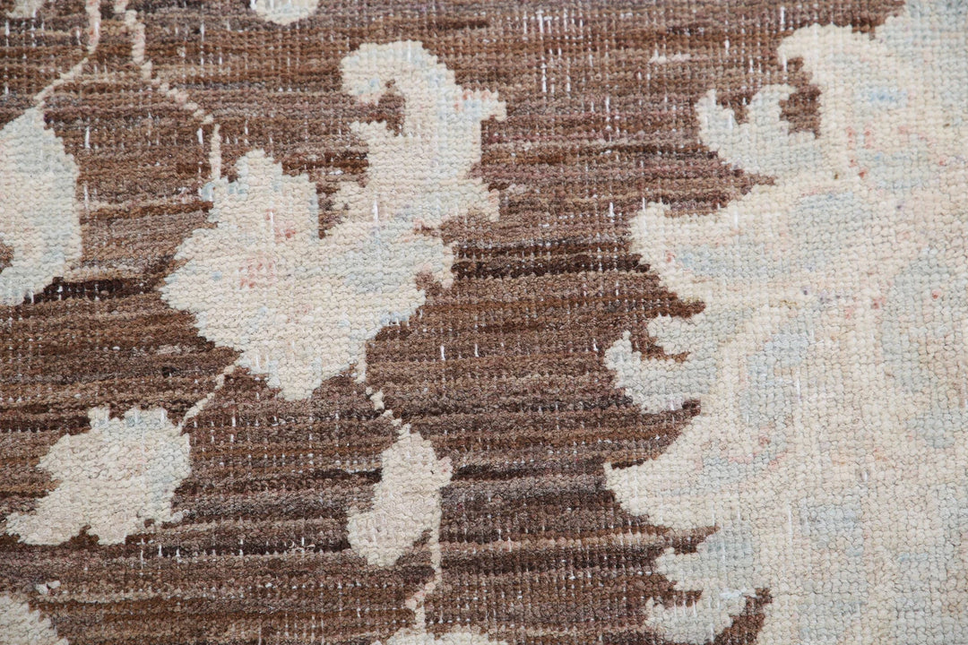 Afghan Serenity Rug 8' 10" x 11' 7" Hand-Knotted | No. AT58975