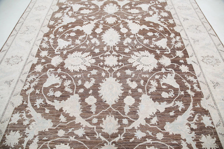 Afghan Serenity Rug 8' 10" x 11' 7" Hand-Knotted | No. AT58975