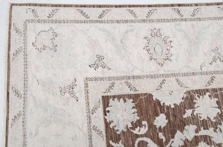 Afghan Serenity Rug 8' 10" x 11' 7" Hand-Knotted | No. AT58975