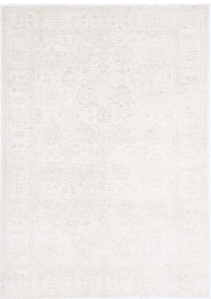 Afghan Serenity Rug 6' 2" x 8' 9" Hand-Knotted | No. AT59044