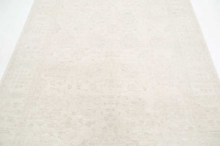 Afghan Serenity Rug 6' 2" x 8' 9" Hand-Knotted | No. AT59044