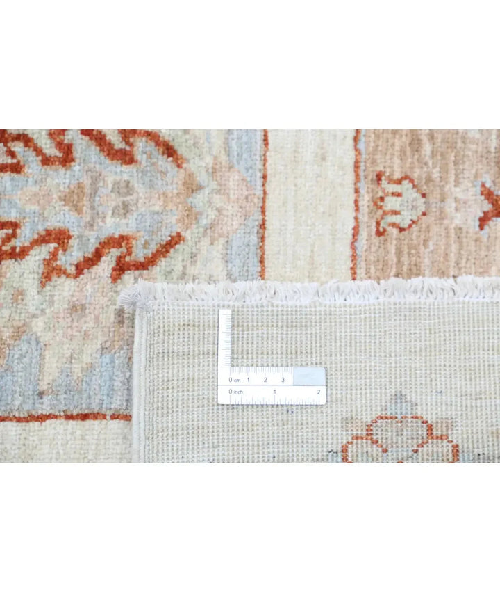 Afghan Bakhtiari Rug 5' 5" x 7' 6" Hand-Knotted | No. AT59192