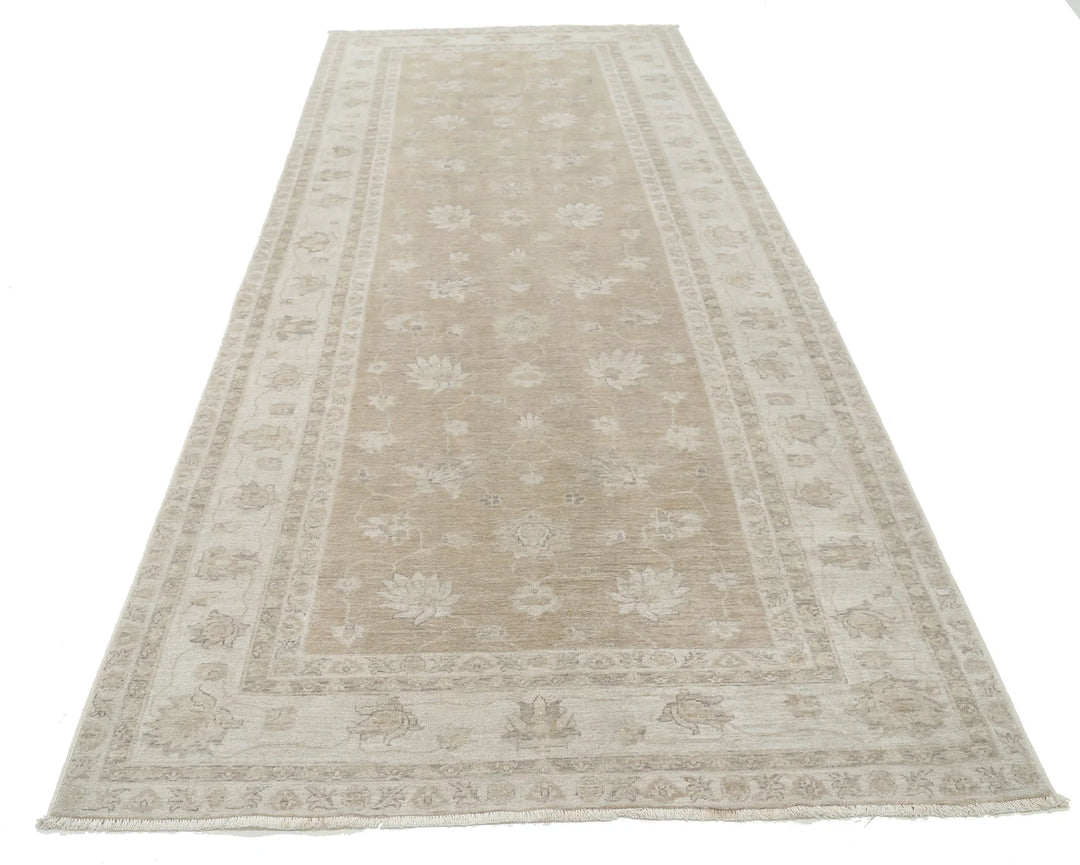 Afghan Serenity Runner Rug 4' 11" x 12' 2" Hand-Knotted | No. AT59202