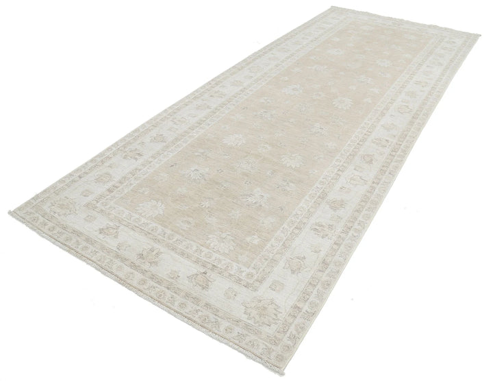 Afghan Serenity Runner Rug 4' 11" x 12' 2" Hand-Knotted | No. AT59202