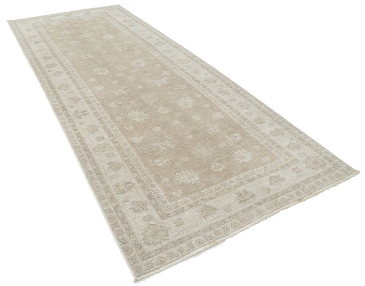 Afghan Serenity Runner Rug 4' 11" x 12' 2" Hand-Knotted | No. AT59202